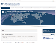 Tablet Screenshot of itp.co.th