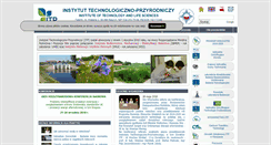 Desktop Screenshot of itp.edu.pl